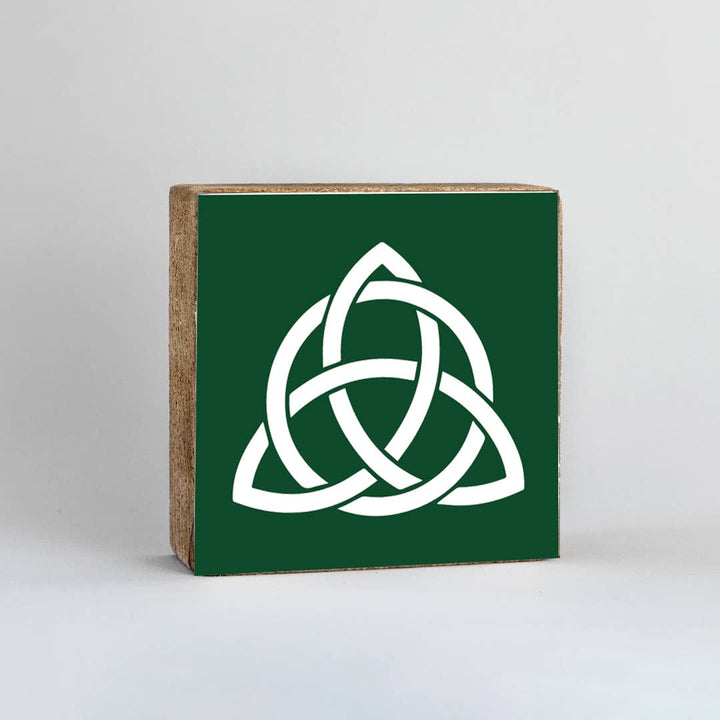 Celtic Knot Decorative Wooden Block