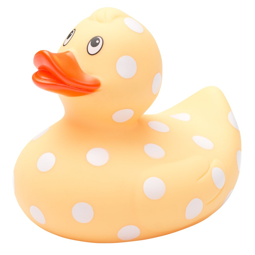 Polka Dot Rubber Duckie