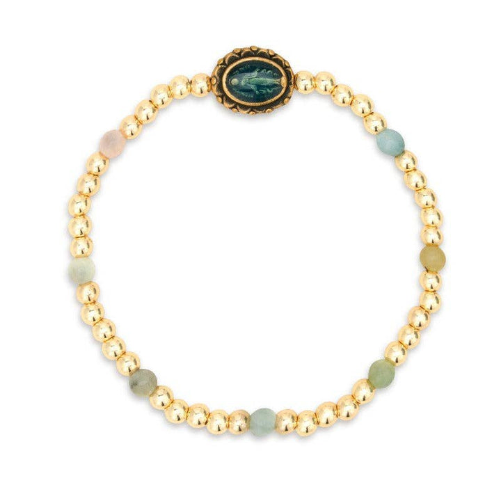 Miraculous Stretch Bracelet-Gold Plated