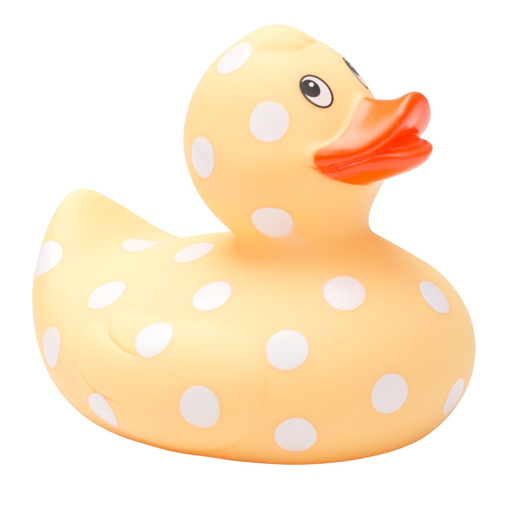 Polka Dot Rubber Duckie