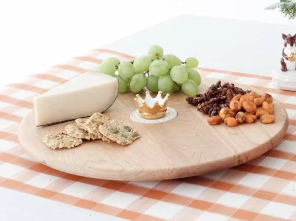 Maple lazy susan