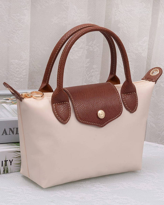 Britney Nylon Double Handle Crossbody Bag