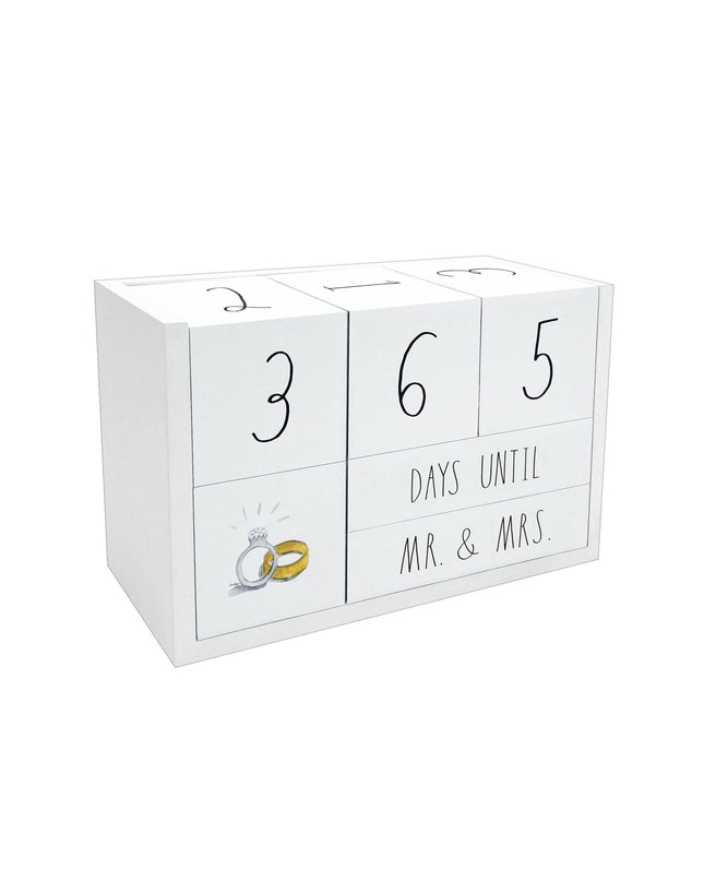 Wedding Countdown Block Set