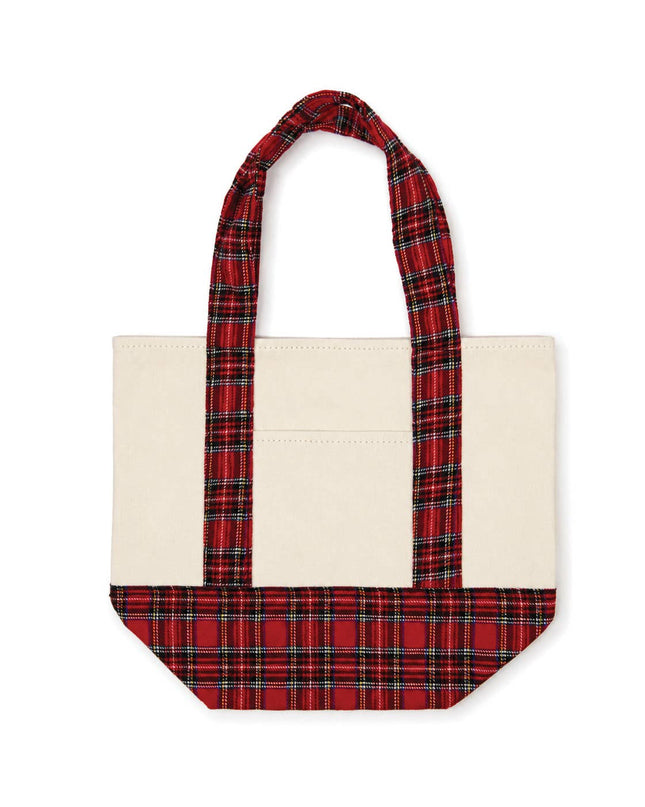 TARTAN  Canvas Mini Tote Bag