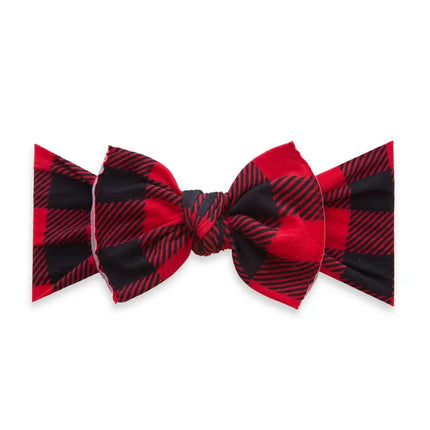 Baby Bling: Printed Knot-Lumberjack