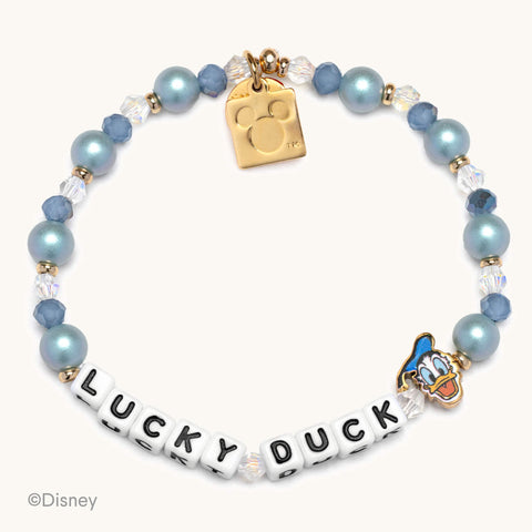 Little Word Project Stretch Bracelet -Lucky Duck-DISNEY