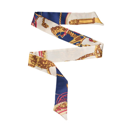 Silk Fashion Bag Scarves for Handbags