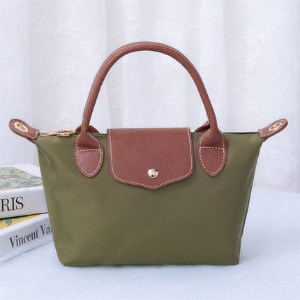 Britney Nylon Double Handle Crossbody Bag