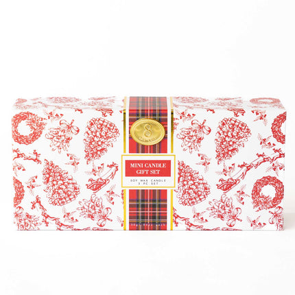 Festive Spice 3-Piece Soy Wax Candle Gift Set