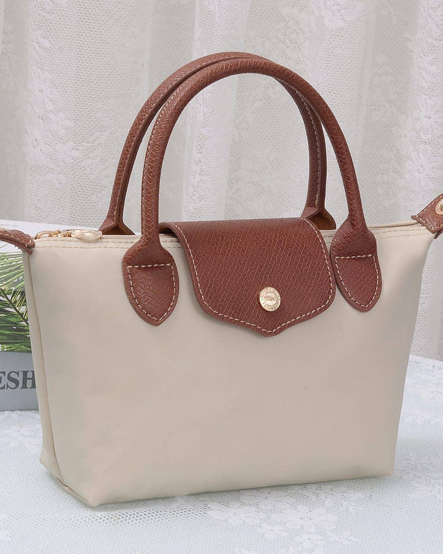 Britney Nylon Double Handle Crossbody Bag