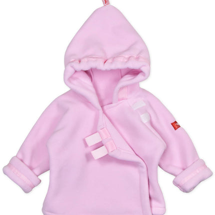 Light Pink Warmplus Fleece Favorite Jacket Wrap Close 620-LP