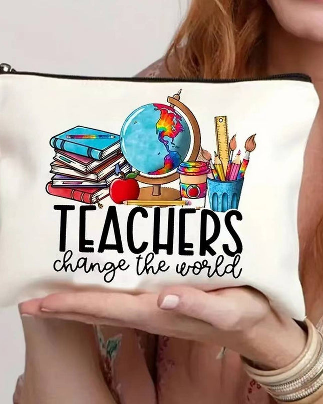 Waterproof Teachers Cosmetic Bag
