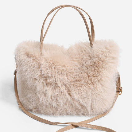 Faux Fur Mini Handbag