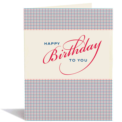 Vintage Typography Birthday
