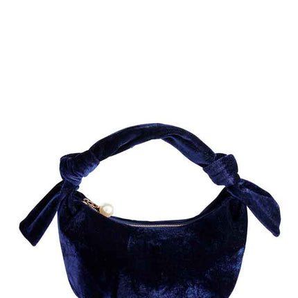 Becca Knotted Top Handle Bag