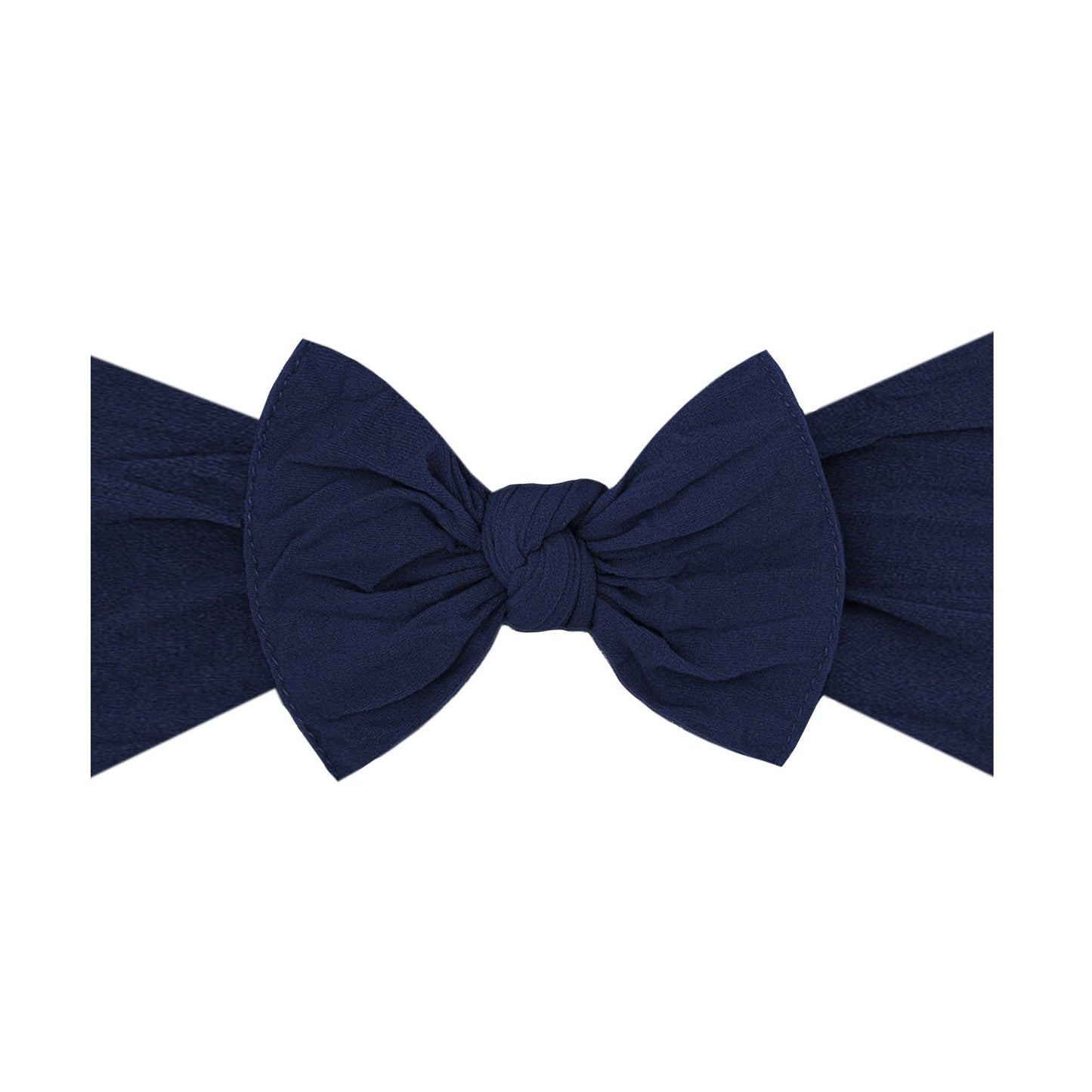 THE KNOT Soft nylon headband: navy