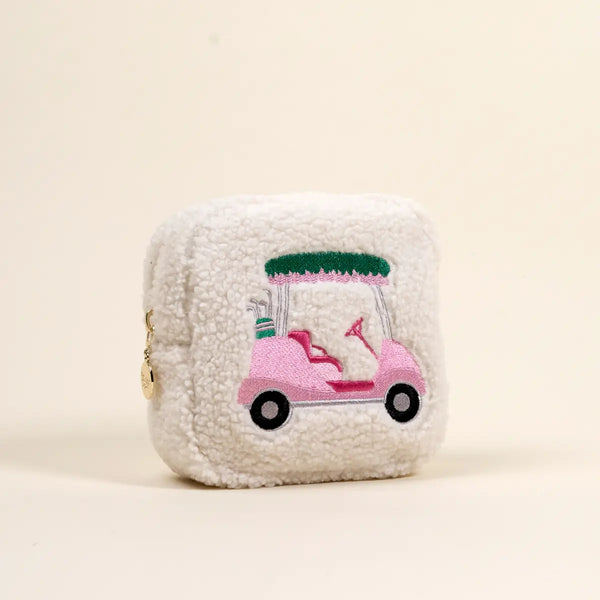 Teddy Pouch–Square Golf Cart