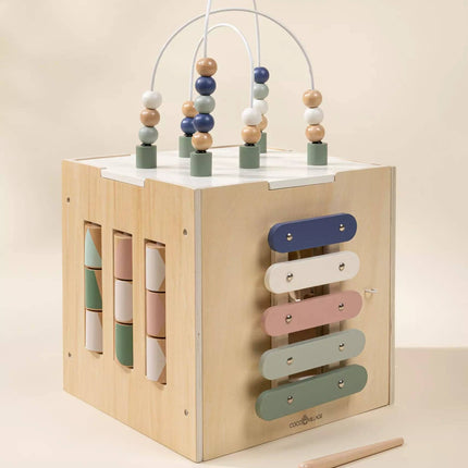 Wooden Activity Cube