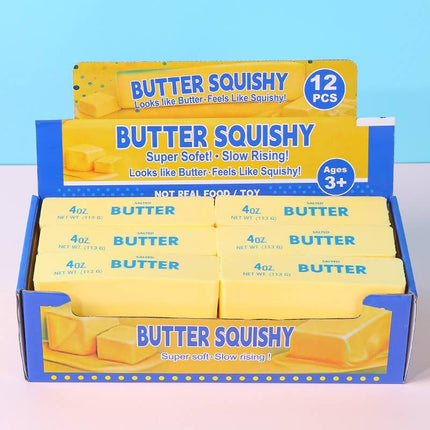 Pressure Squishy Toy Butter 12-pc Set | 40BTS414-Pack 12