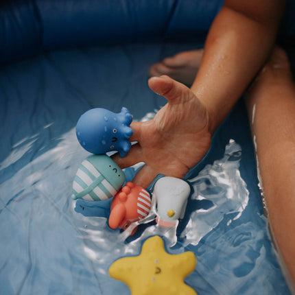 Nautical Itzy Bitzy Puppets™ - Bath + Storytelling Toys