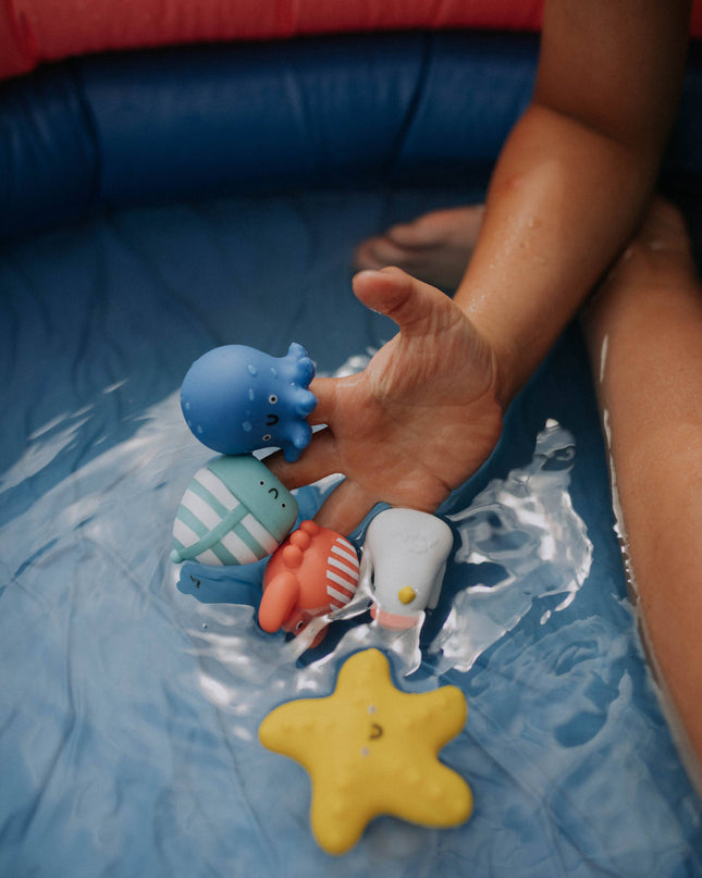 Nautical Itzy Bitzy Puppets™ - Bath + Storytelling Toys