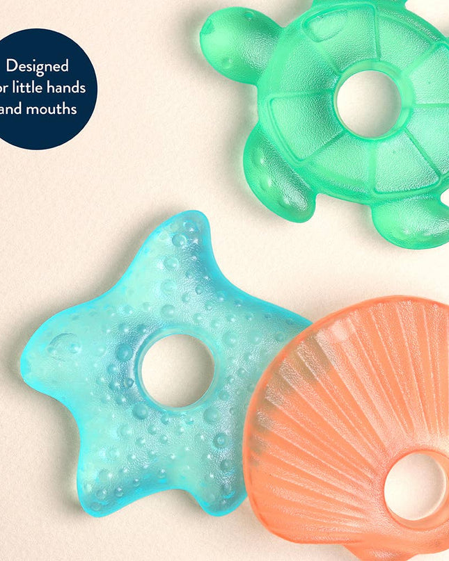 Cutie Coolers™ Water Filled Teethers (3-pack)