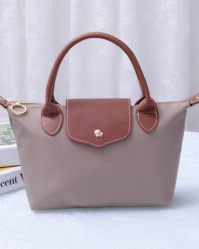 Britney Nylon Double Handle Crossbody Bag