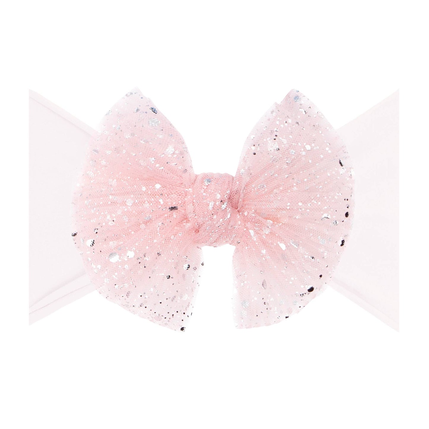 Baby Bling® Tulle FAB® Soft Nylon Headband With Tulle Bow