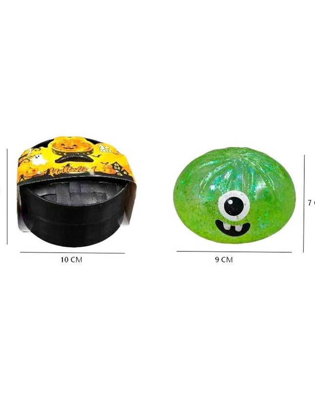Halloween Glitter Steamed Bao Bun Dumpling Squishy Toy