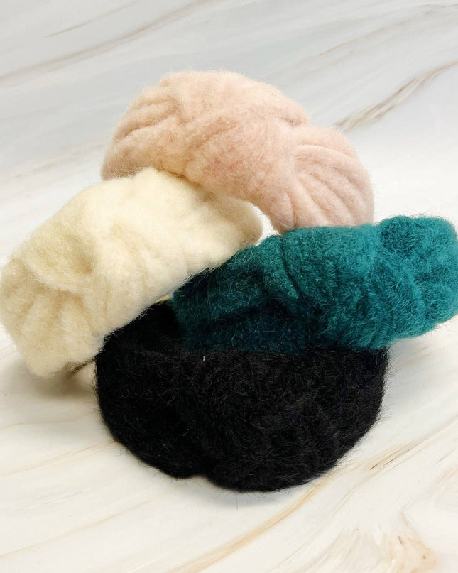 Cozy Fuzzy Cloud Knotted Headband