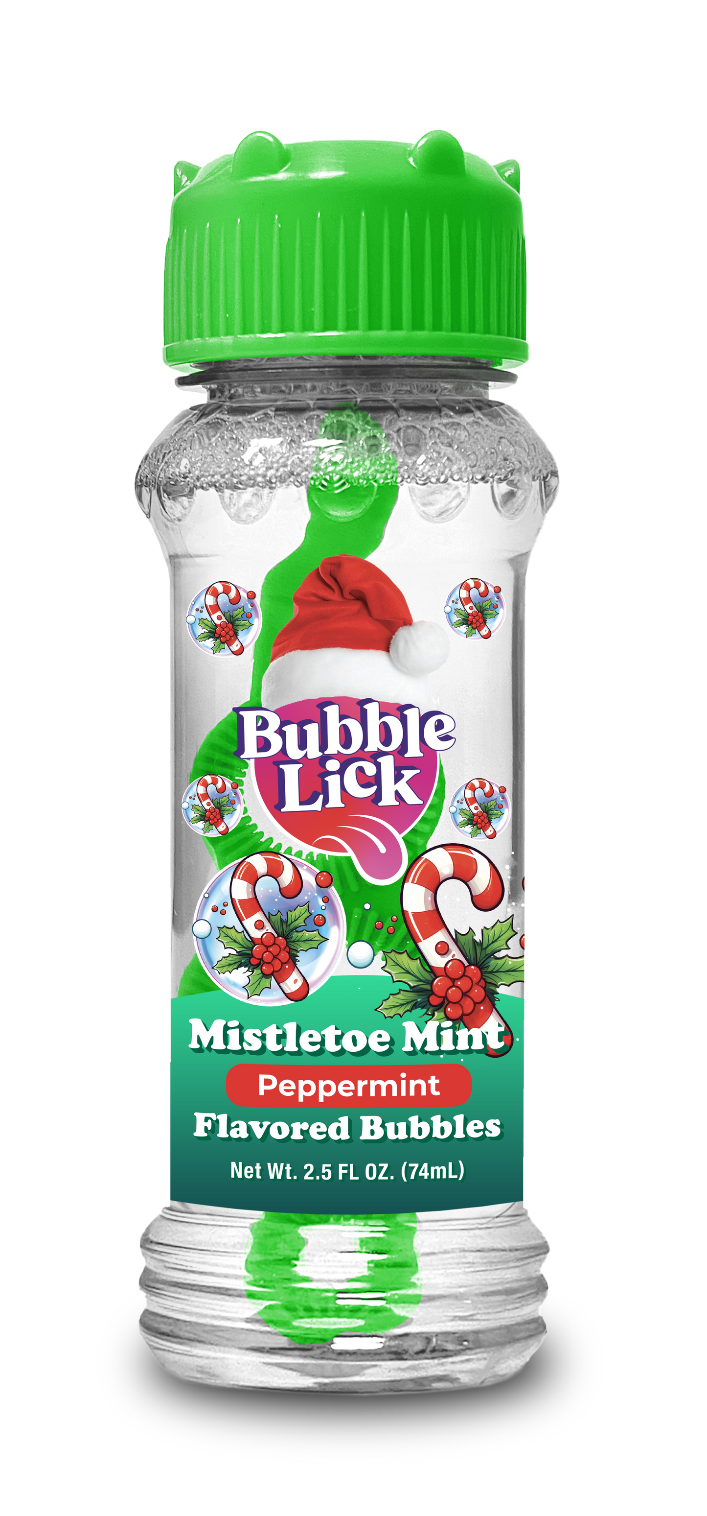 BubbleLick Holiday Edition Flavored Bubbles