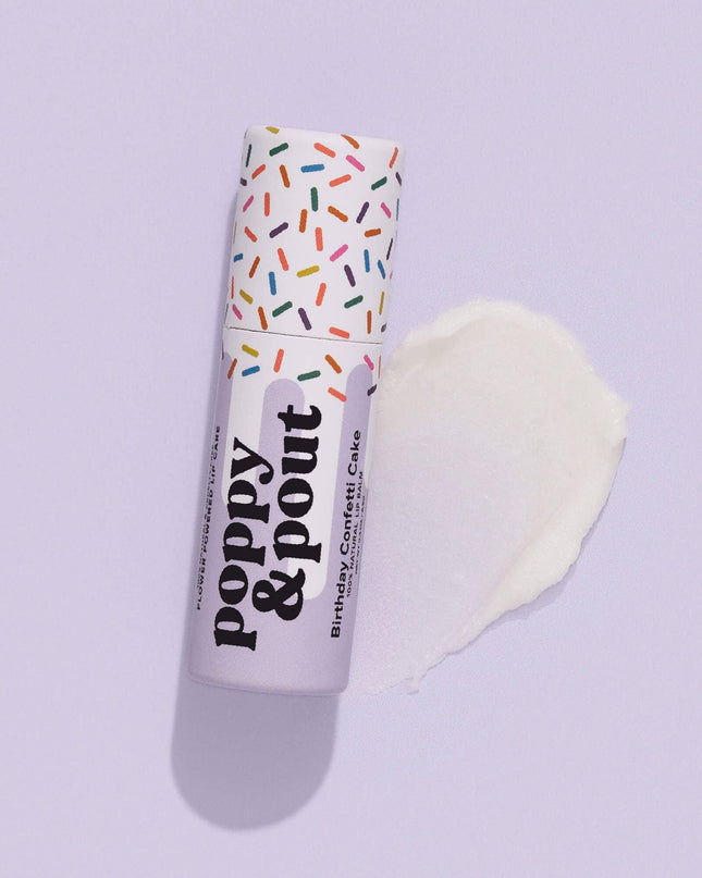 Lip Balm - Birthday Confetti Cake - Purple