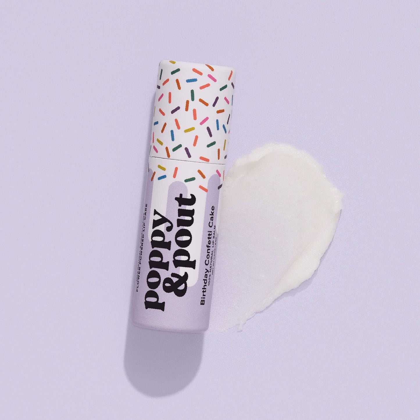 Lip Balm - Birthday Confetti Cake - Purple