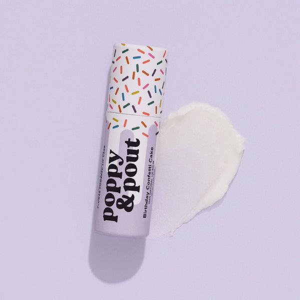Lip Balm - Birthday Confetti Cake - Purple