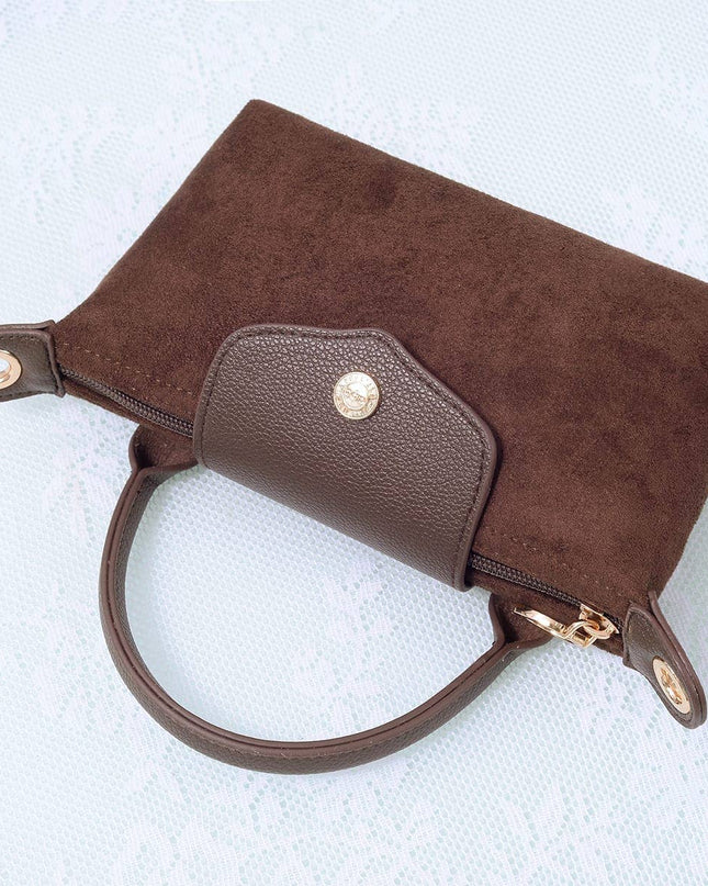 Penny Suede Mini Crossbody Bag