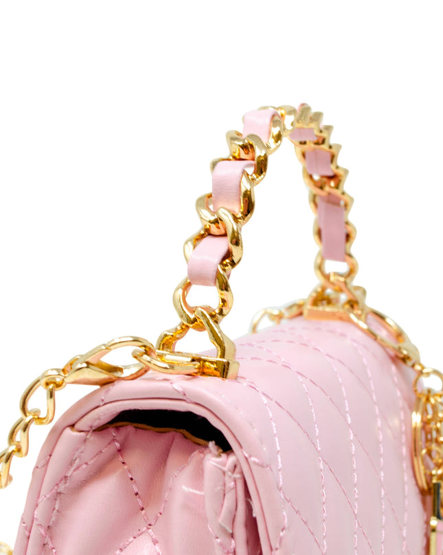 Girl's Classic Link Chain Top Handle Handbag