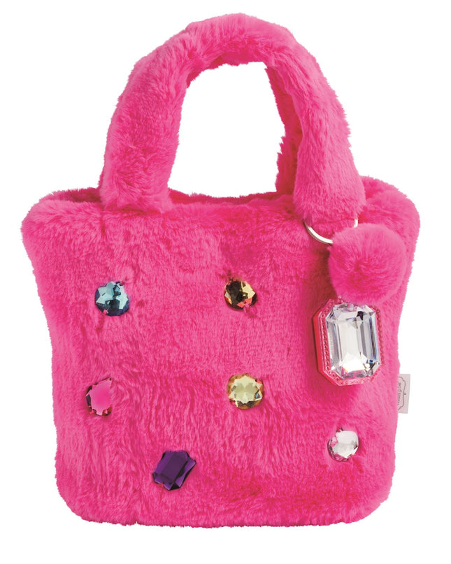 Glitzy Purses With Lip Gloss Keychain