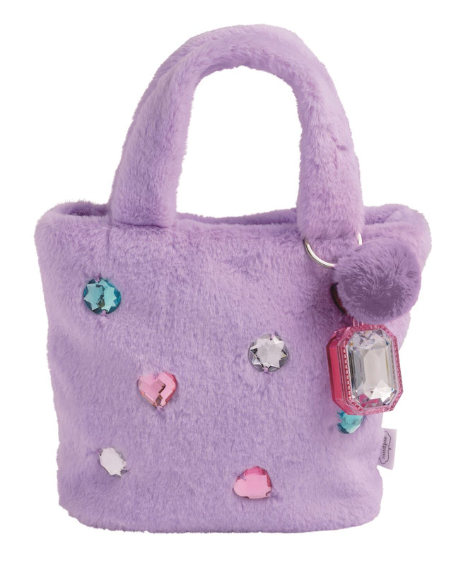 Glitzy Purses With Lip Gloss Keychain