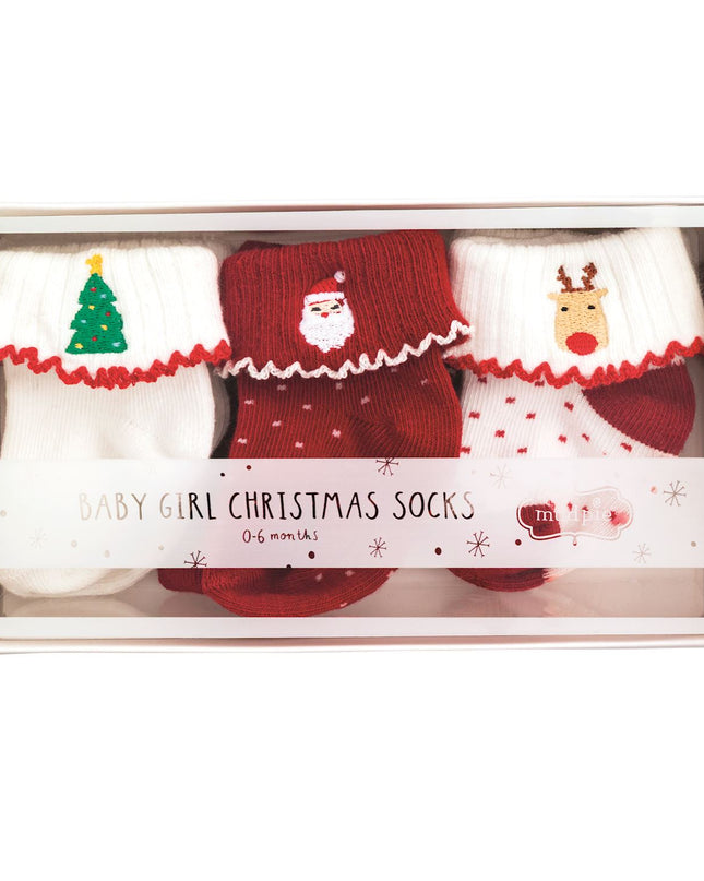 Girl Xmas Sock Box Set