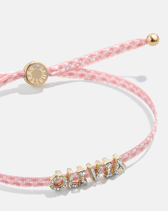 Customizable Ribbon Bracelet