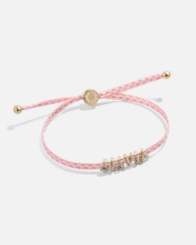Customizable Ribbon Bracelet