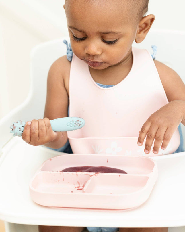 Fresh Blooms Little Bites Starter Bib