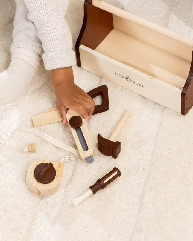 Wooden Tool Playset
