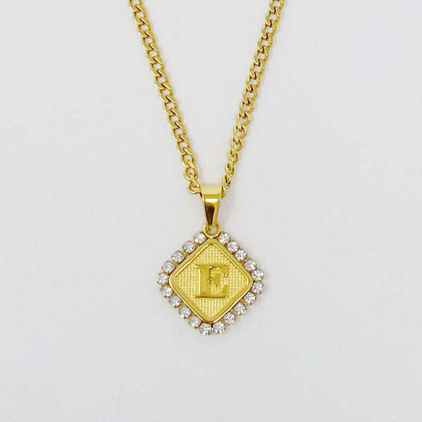 Aztec Delight Initial Necklace