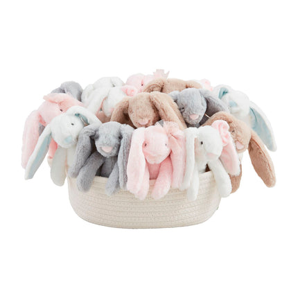 Mini Bunny Plush Basket