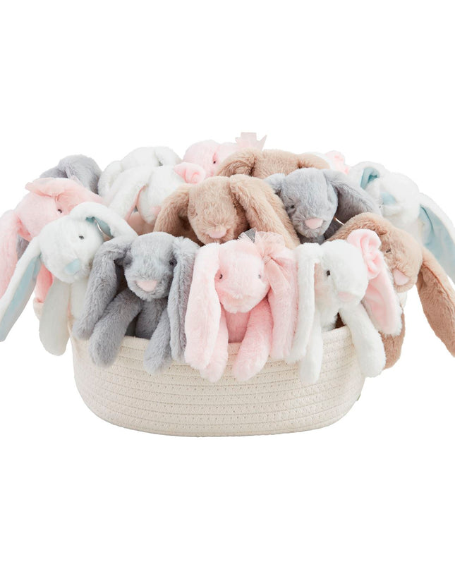 Mini Bunny Plush Basket