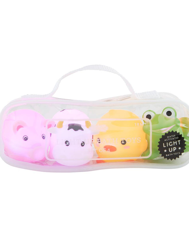 Mud Pie Farm Light-Up Bath Toy Set