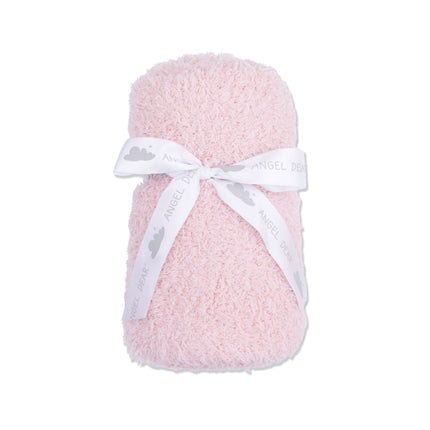 Chenille Stroller Blanket Blush 30X40
