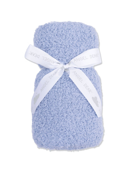 Chenille Stroller Blanket Dusty Blue 30X40