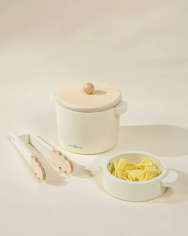 Wooden Pasta Playset